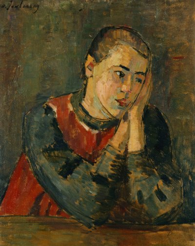 Dítě s oříznutou hlavou; Dítě s oříznutou hlavou, 1906 od Alexej von Jawlensky