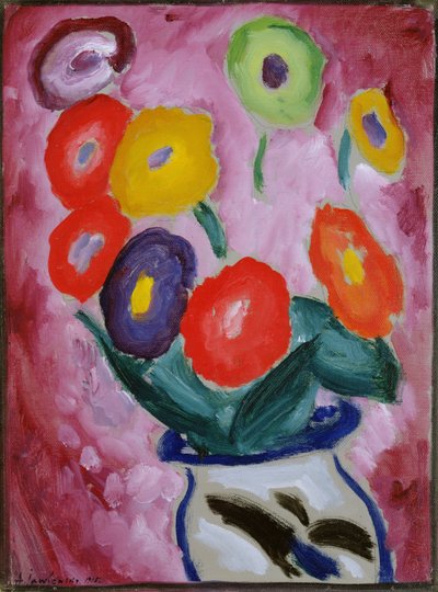 Květinové zátiší, 1915 od Alexej von Jawlensky
