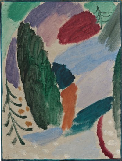 Mrazivý den od Alexej von Jawlensky