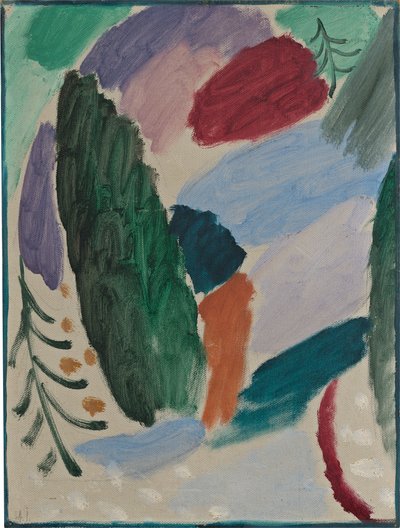 Mrazivý den, 1915 od Alexej von Jawlensky