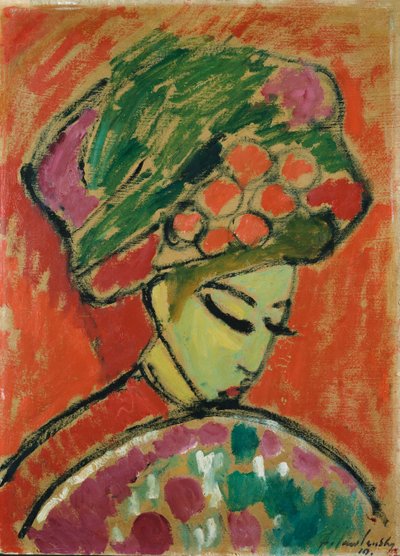 Dívka v turbanu od Alexej von Jawlensky