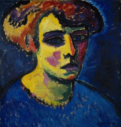 Hlava ženy od Alexej von Jawlensky