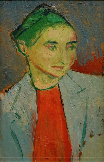 Lotyšská dívka od Alexej von Jawlensky