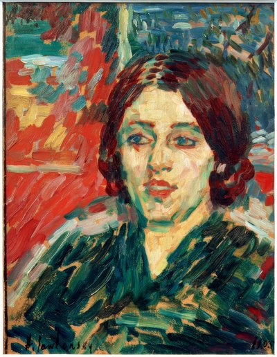 Paní Curie I od Alexej von Jawlensky