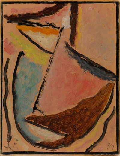 Meditace malá abstraktní hlava, 1934 od Alexej von Jawlensky