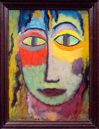 Meduse. Obraz Rusa Alexeje von Javlenského (Alexi von Jawlensky, Alexej von Javlenski) (1864-1941), 20. stol. Lyon, Musee des Beaux Arts. od Alexej von Jawlensky