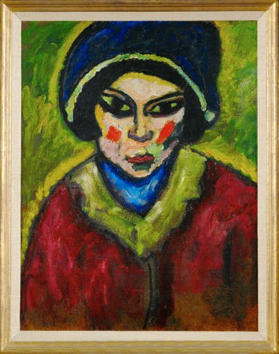 Mother of Nikita - Matka Nikita (karton) od Alexej von Jawlensky