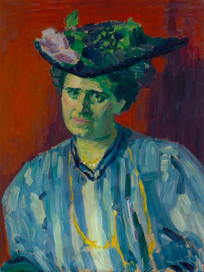 Portrét Hedwig Kubin od Alexej von Jawlensky