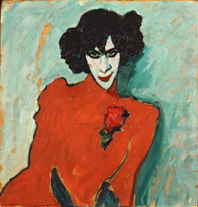 Portrét Alexandra Sacharova od Alexej von Jawlensky