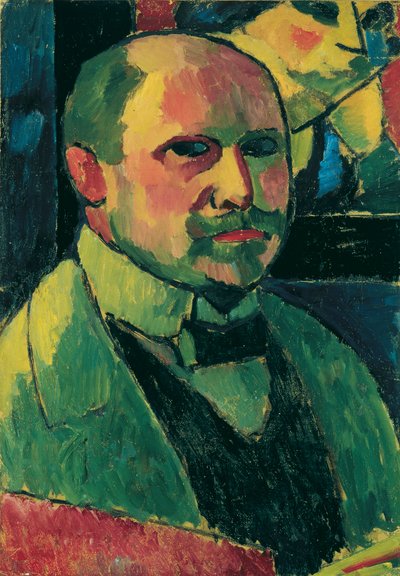 autoportrét od Alexej von Jawlensky