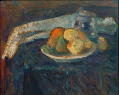 Zátiší s ubrouskem od Alexej von Jawlensky