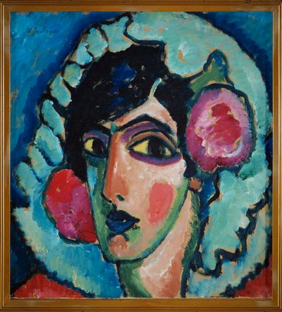 Španěl (olej na plátně) od Alexej von Jawlensky