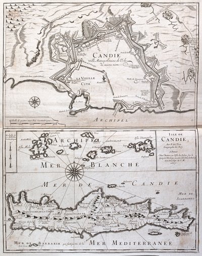 Kréta - podle A od Alexis-Hubert Jaillot