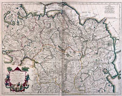 Reich von Russland und Tartarie - von A von Alexis-Hubert Jaillot