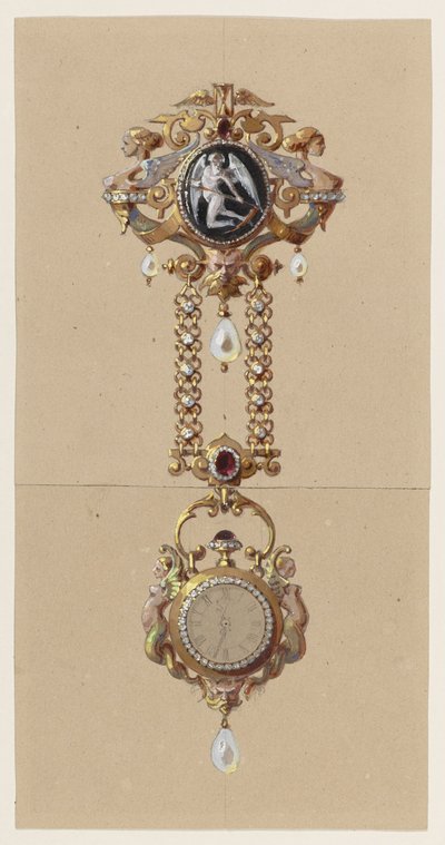 Design pro Chatelaine s hodinkami od Alexis Falize