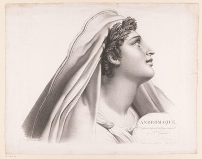 Andromache Andromaque (název na objektu) od Alexis François Girard