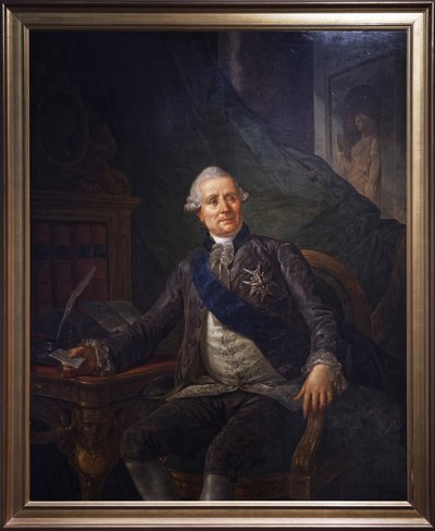 Charles Gravier z Vergennes od Alexis-Joseph Mazerolle