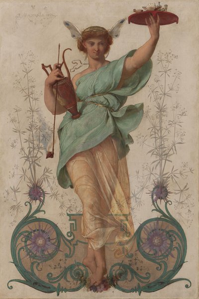 Opium od Alexis-Joseph Mazerolle