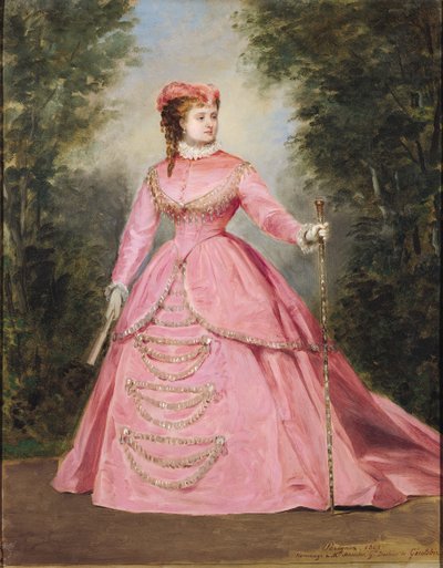Hortense Schneider (1838-1920) 1868 od Alexis Joseph Perignon