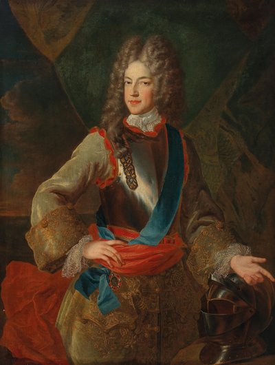 Portrét prince Jamese Francise Edwarda Stuarta, přezdívaného The Old Pretender, 1710. od Alexis Simon Belle