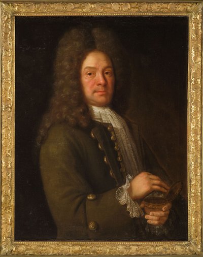 Portrét Simona Harcourta, 1. vikomta Harcourta 1661-1727, první třetina 18. stol. od Alexis Simon Belle