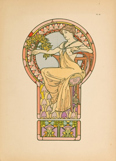 Dekorativní dokumenty, 1902. od Alfons Marie Mucha
