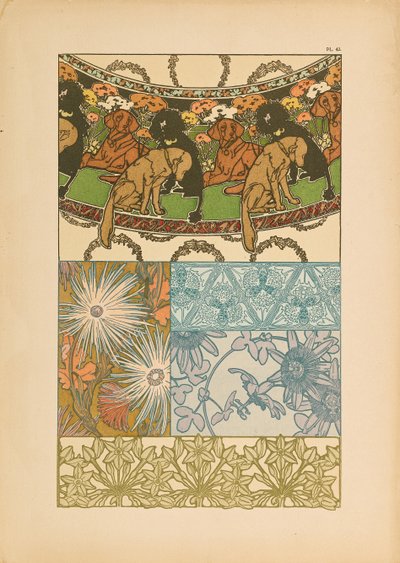 Dekorativní dokumenty, 1902. od Alfons Marie Mucha