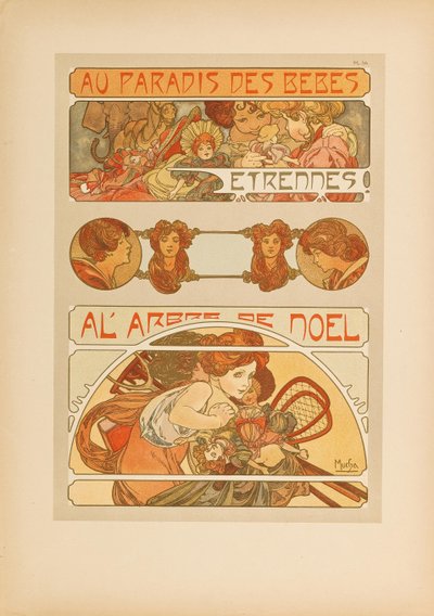 Dekorativní dokumenty, 1902. od Alfons Marie Mucha