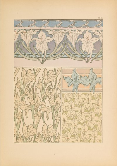 Dekorativní dokumenty, 1902. od Alfons Marie Mucha
