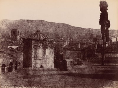 La Tour des Vents, Athény (Věž větrů, Athény), 1851 (foto) od Alfred Nicolas Normand
