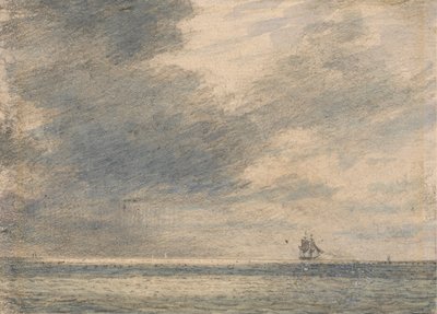 Večer na moři od Alfred Abram Constable