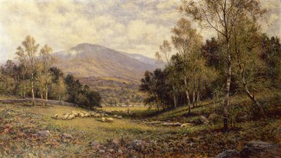 Poblíž Betws-y-Coed od Alfred Augustus Jnr Glendenning