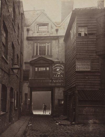 Oxford Arms, Warwick Lane, 1875 od Alfred Bool