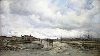 Francouzsky: Les abords du bassin du Lazaret. od Alfred Casile