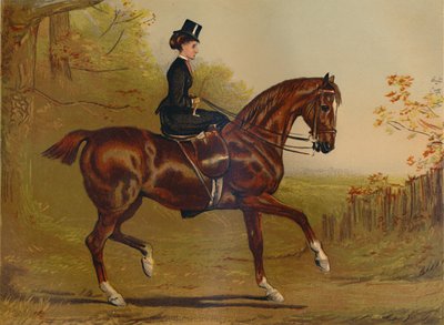 Going To Cover - A Portrait, c1879. od Alfred Chantrey Corbould