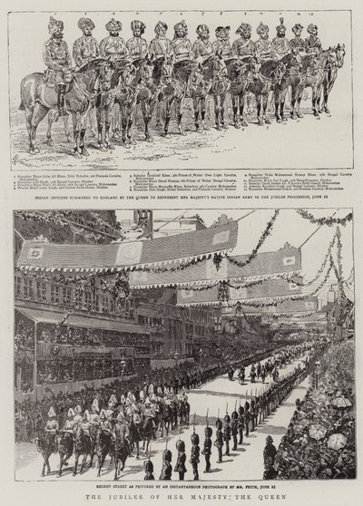 Jubileum Jejího Veličenstva královny od Alfred Chantrey Corbould