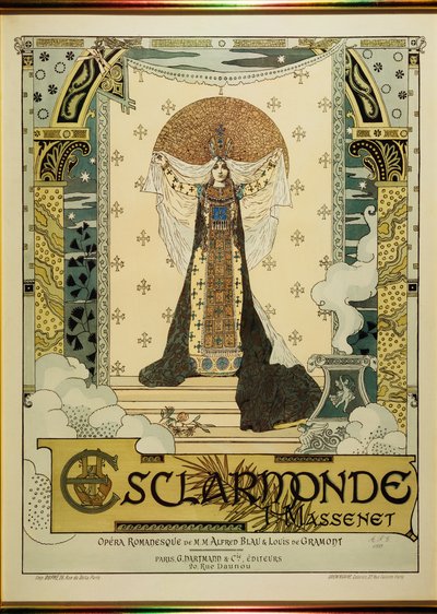 Esclarmonde, opera Julese Masseneta (12. května 1842 - 13. srpna 1912) od Alfred Choubrac