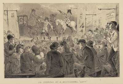 Večer ve Whitechapel Gaff od Alfred Concanen