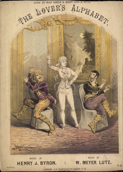 Abeceda milenců od Alfred Concanen