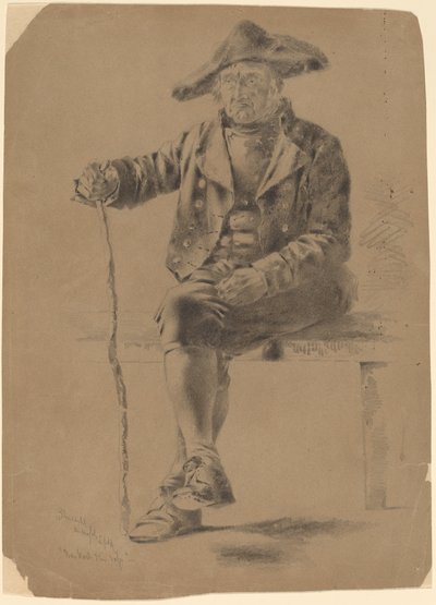 Starý voják - Berncastel od Alfred Cornelius Howland