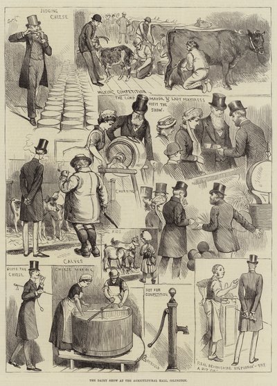 The Dairy Show v Agricultural Hall, Islington od Alfred Courbould