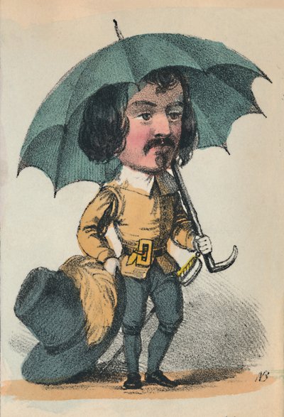 Cromwell, 1856 od Alfred Crowquill
