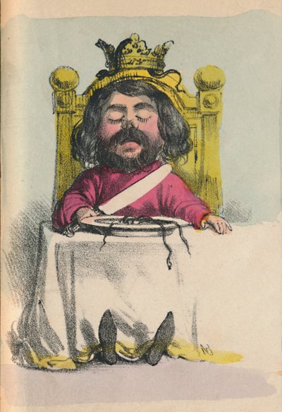 Jindřich I., 1856 od Alfred Crowquill