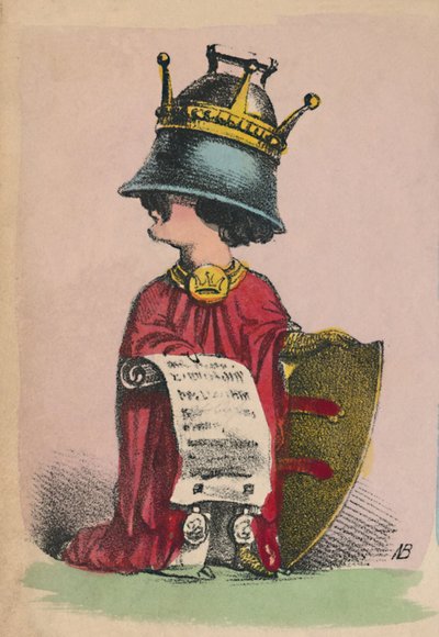 Vilém I, 1856 od Alfred Crowquill