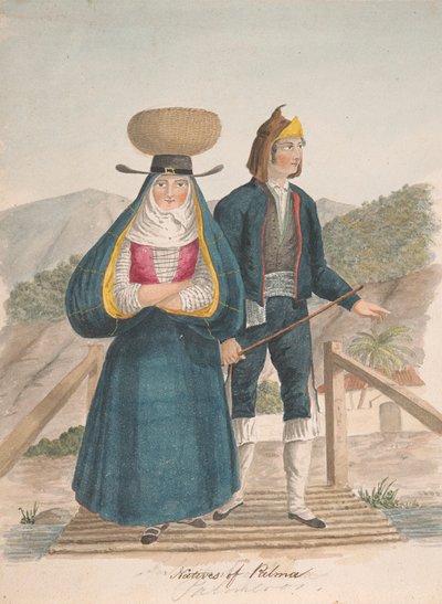 Domorodci z Palmy od Alfred Diston