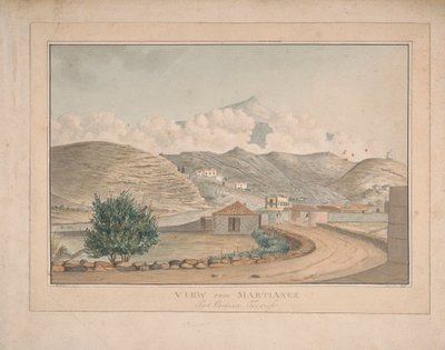 Pohled z Martianez, Port Orotava, Tenerife od Alfred Diston