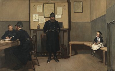 Míle od domova (olej na plátně) od Alfred Dixon