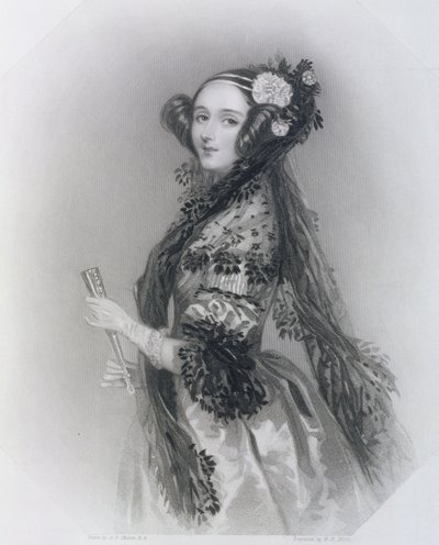 Augusta Ada King, hraběnka z Lovelace (1815-52), 1852 od Alfred-Edward Chalon