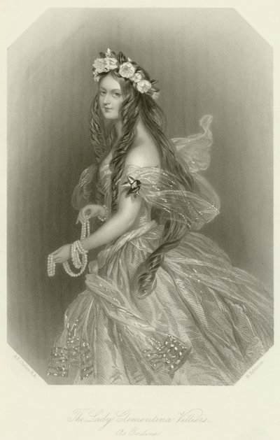 Lady Clementina Villiersová od Alfred Edward Chalon