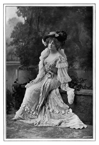Marie Studholme , anglická divadelní herečka, 1901. od Alfred Ellis and Walery